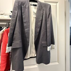 Zara Women’s Charcoal Blazer